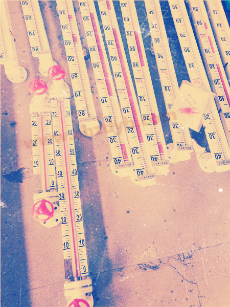 玻璃板式液位計